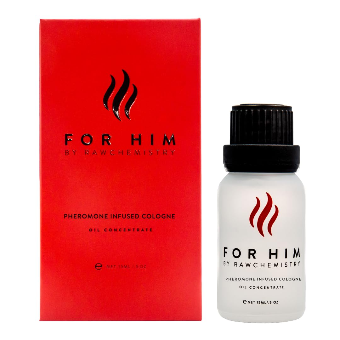 RawChemistry For Him Pheromone Infused Cologne for Men, Long - Product Imagery
