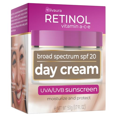 LIVAURA Retinol Day Cream SPF 20 - Retinol Official Imagery - 1