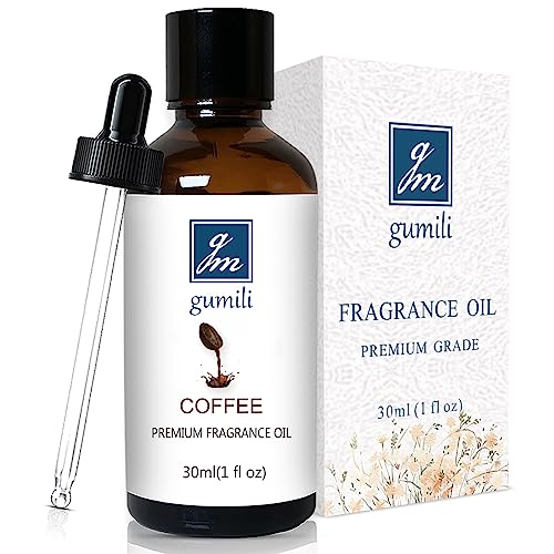 GM Gumili Coffee Fragrance Oil, Perfume Oil for Diffuser, 1 Oz - Product Imagery