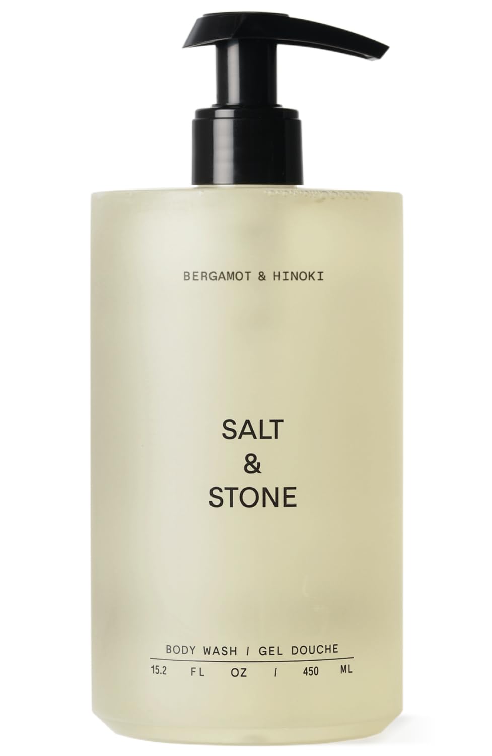 Salt Stone Body Wash for Women Men Bergamot Hinoki 15 2 fl - Salt & Stone Official Imagery - 2