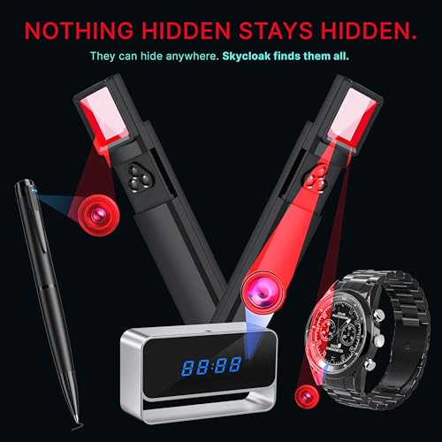 Hidden Camera Detectors – 2026 Portable Hidden Camera Detector & - Product Imagery