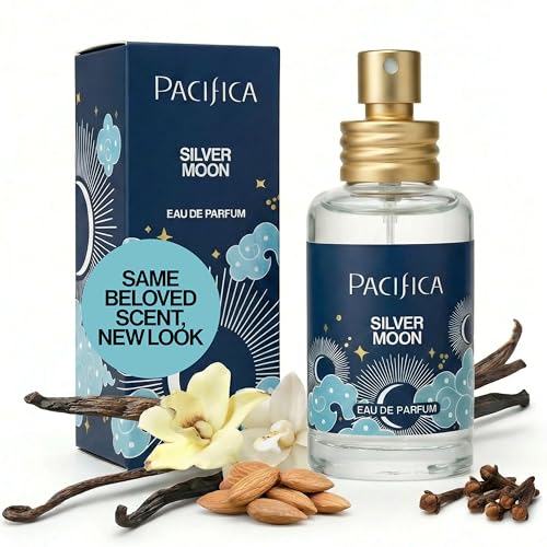 Pacifica Silver Moon Perfume 1oz – Long-Lasting Warm Vanilla & - Product Imagery