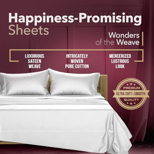 TEXAS LINEN CO. 800 Series California King Sheet Sets Deep - Product Imagery