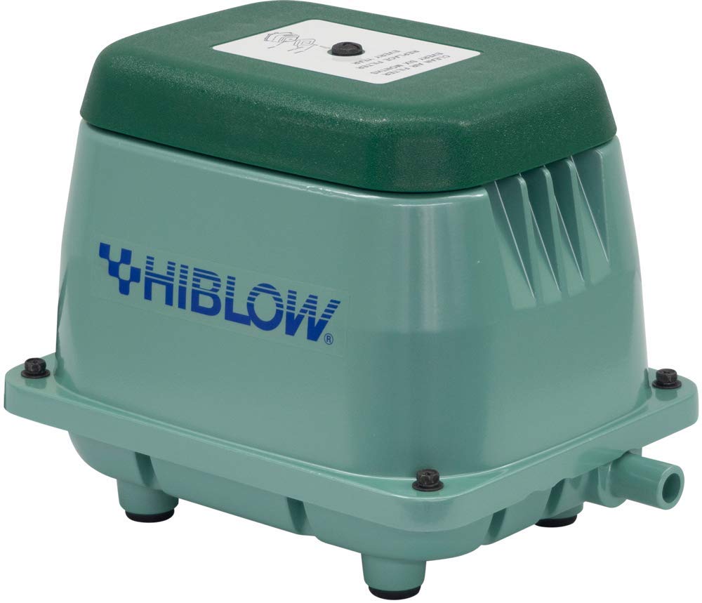 HIBLOW HP-80 Pond Aerator/ Septic Linear Air Pump - Hiblow Official Product View 1