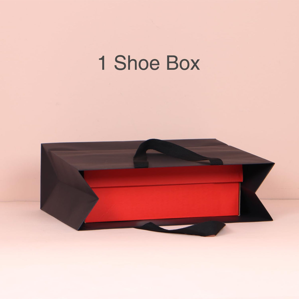 10pcs 15 7x5 5x11 8 Large Size Black Paper Bags with Black - PAPERIST Official Imagery - 3