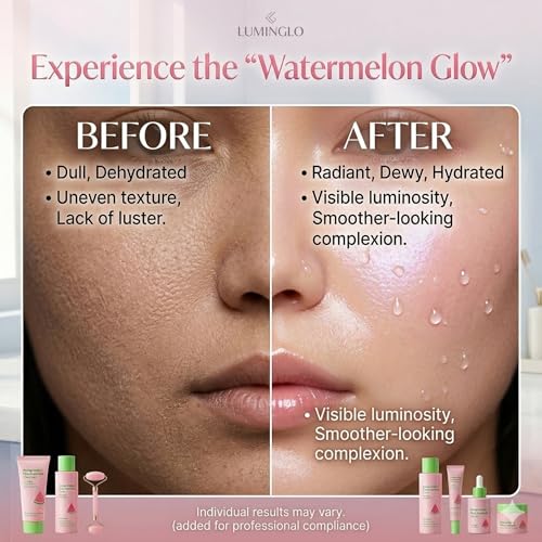Watermelon Niacinamide Skin Care Set, Skin Care For Kids & Girls - Product Imagery
