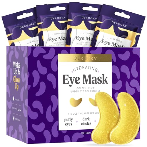 DERMORA Golden Glow Under Eye Patches - DERMORA Official Imagery - 1