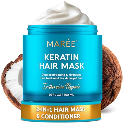 MAREE Deep Conditioning Hair Mask for Damaged Hair Treatment – Keratin Hair - MAREE Official Product View 1