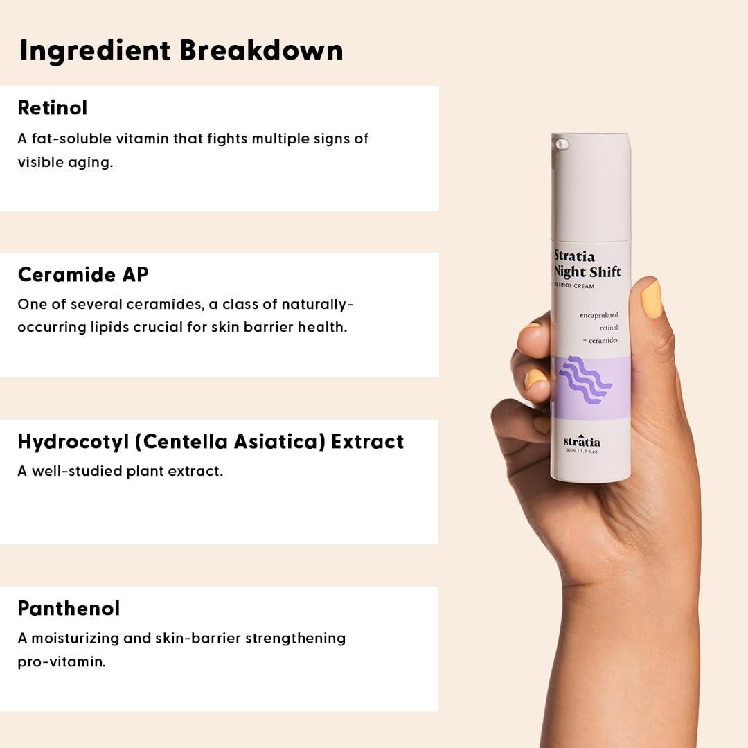 Stratia Night Shift Retinol Cream Age Defying Face - Stratia Official Imagery - 5