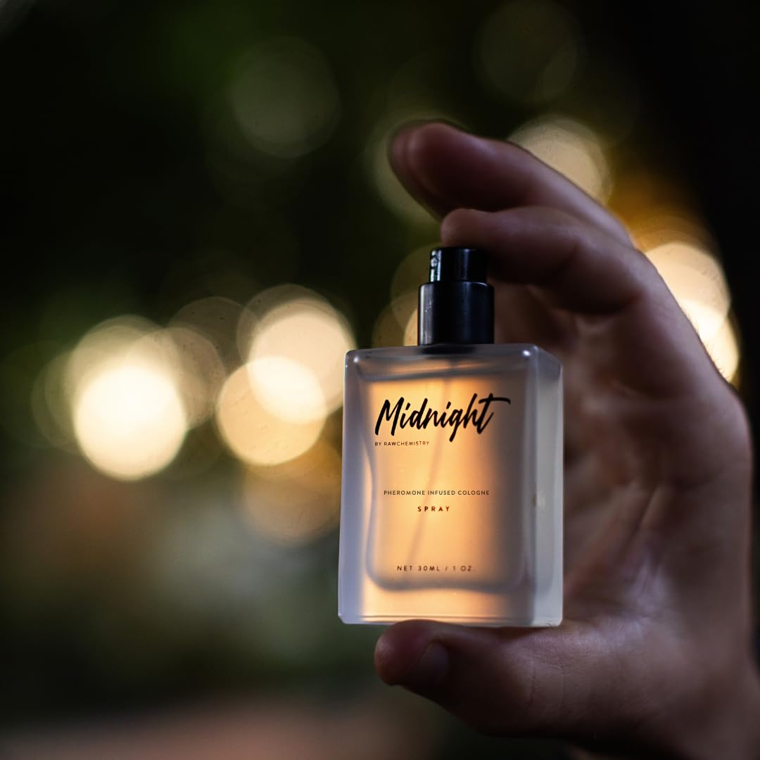 RawChemistry Midnight Pheromone Infused Men s Cologne Long - RawChemistry Official Imagery - 3