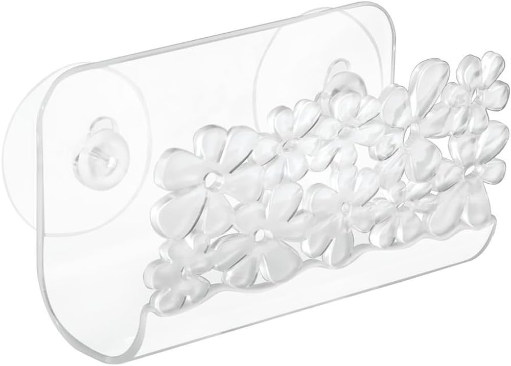 iDesign InterDesign Blumz Kitchen Sink Suction Holder for Sponges, Scr - View 7