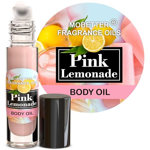 MOBETTER FRAGRANCE OILS Pink Lemonade Perfume Body Oil - Product Imagery