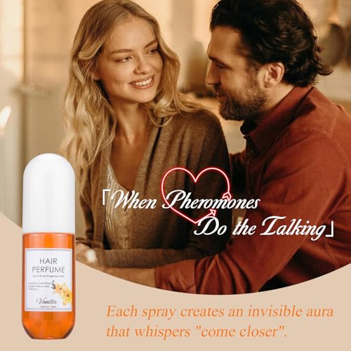 Vanilla Hair & Body Perfume Spray, Pheromones Perfumes for - Product Imagery