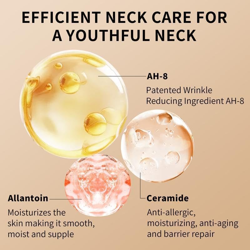 Ycz AH-8 Neck Cream for Tightening and Firming, Reduce Wrinkles, - Product Imagery