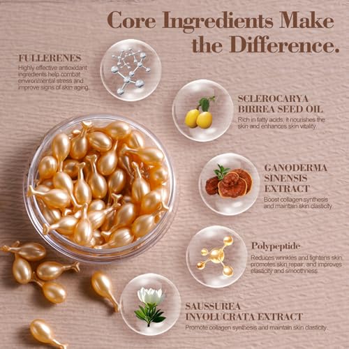 Nourishing Hydrating Essence Serum BS-MALL 60 Capsules Vitamin E - Product Imagery