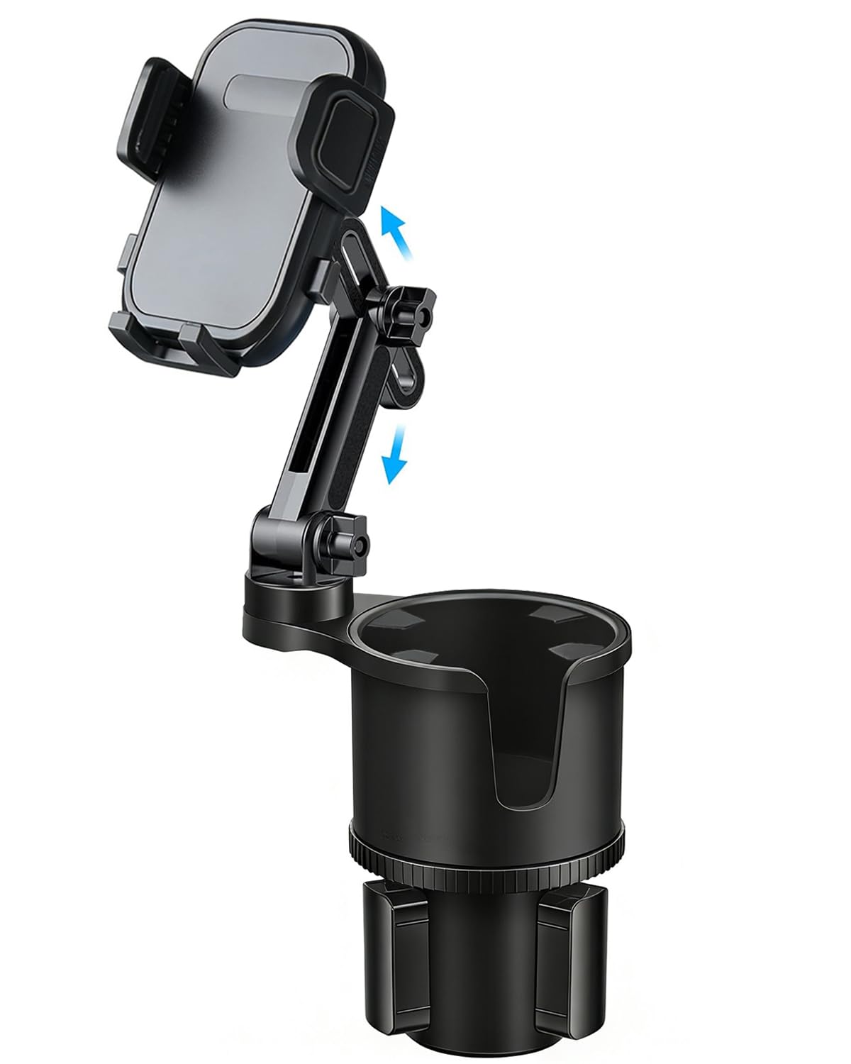Easkkty 2-in-1 Cup Phone Holder for Car, 360° Adjustable Car Phone Mount - Easkkty Official Product View 10