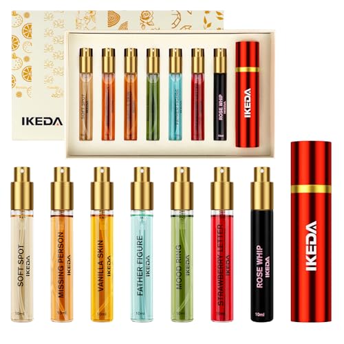 Ikeda Fragrance Discovery Set – 7pc 10ml Eau de Parfum Mini - Product Imagery