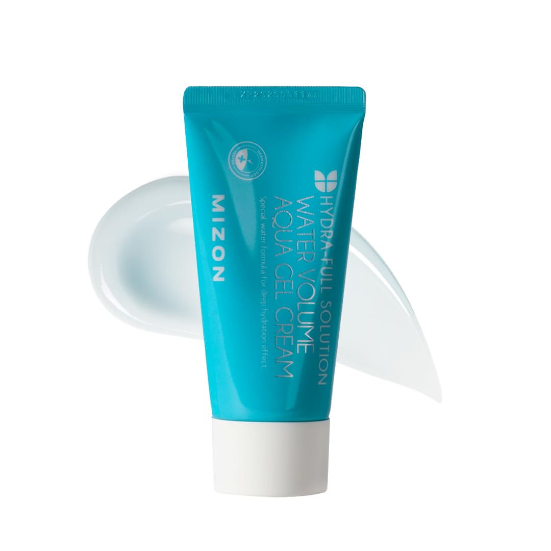 MIZON Hydra-Full Solution, Water Volume Aqua Gel Cream, 1.52 fl - Product Imagery