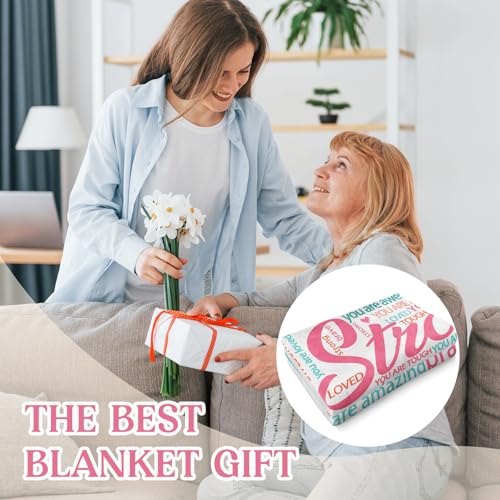 Super Soft Hug Blanket for Women - Inspirational Healing Gift - Product Imagery