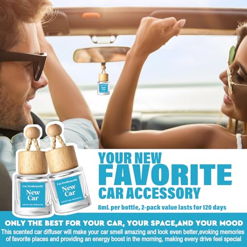 HoogaLife Car Air Freshener Diffuser 2 Pack Hanging Air - Product Imagery