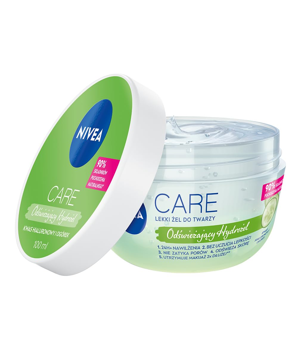 NIVEA Care Fresh Hydro Gel Facial Cream with Cucumber Juice - NIVEA Official Imagery - 2