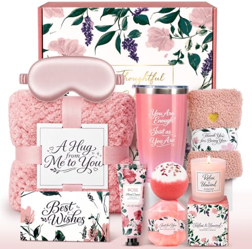 Birthday Gifts for Women 10 Piece Self Care Spa Gift Basket - BodyRefresh Official Imagery - 1