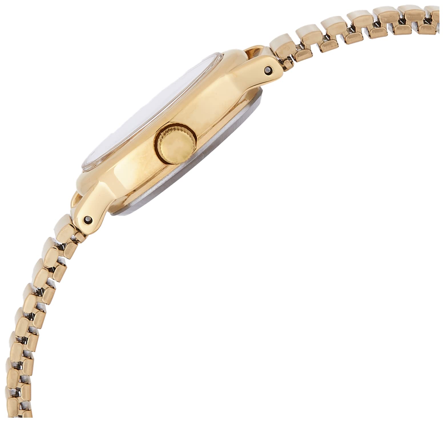 Timex Women's Cavatina Watch - TPearl Dial Gold-Tone Case - View 3