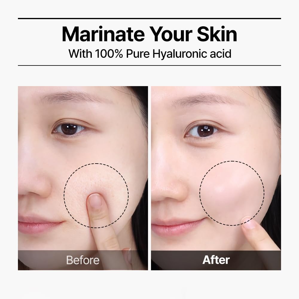 WELLAGE Real Hyaluronic Blue Ampoule 100, Korean Skincare, Fragrance Free - WELLAGE Official Product View 4