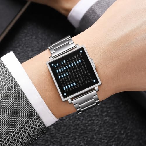Gosasa Square Men's Luxury Multifunctional Watch, Water Resistant - Product Imagery
