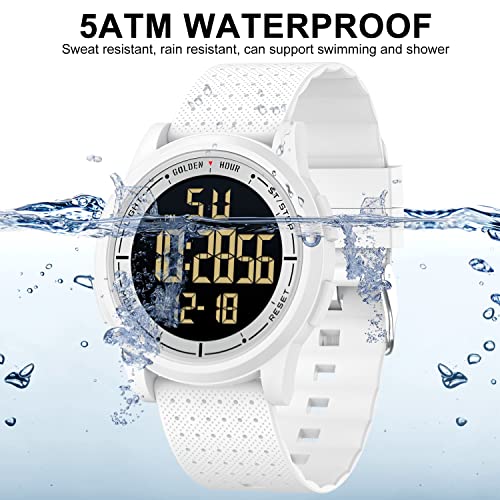GOLDEN HOUR Ultra-Thin Minimalist Sports Waterproof Digital - Product Imagery