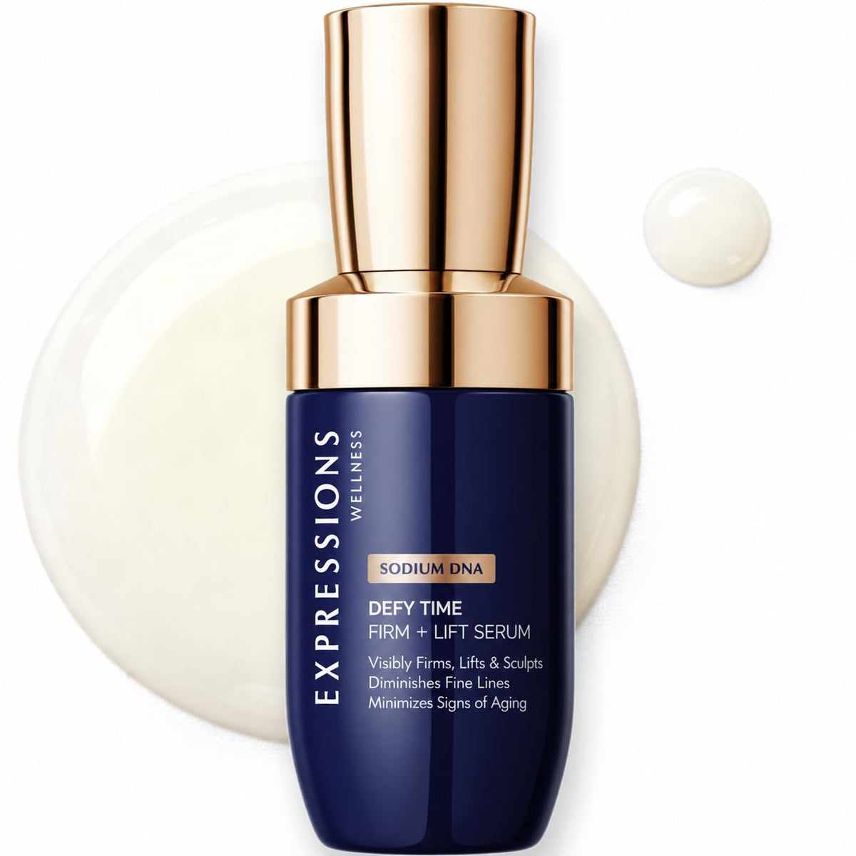 PDRN Serum with Salmon DNA Peptide Retinol CoQ10 - EXPRESSIONS WELLNESS Official Imagery - 2