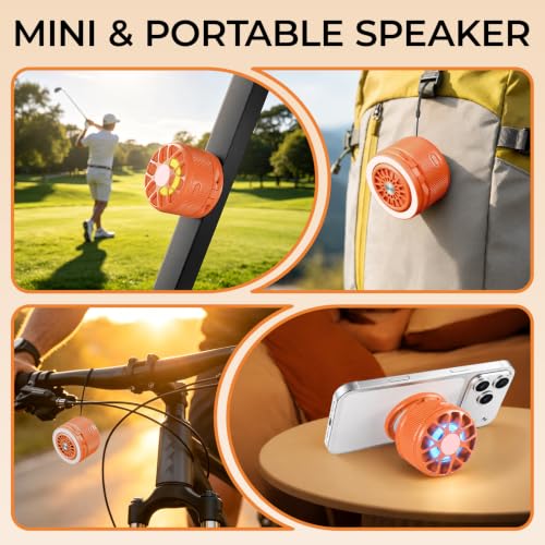Magnetic Phone Stand with TWS Bluetooth Speaker, Tech Gifts for - Product Imagery