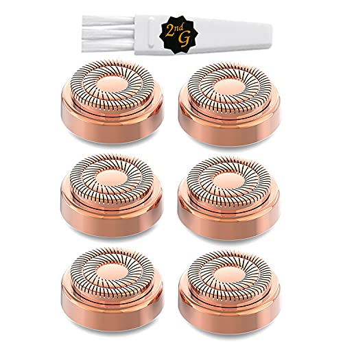 Replacement Heads for Flawless Gen 2 Double Ring 6 Pack - tuokiy Official Imagery - 1