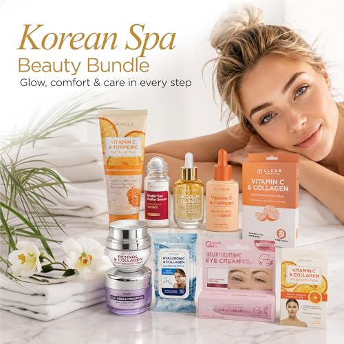 Klar&Co Radiance & Firming Korean Skin Care Gift Set – - Product Imagery