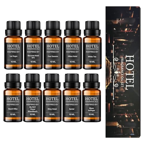 Hotel Collection Diffuser Essential Oil Gift Set,Hotel Scents - Product Imagery