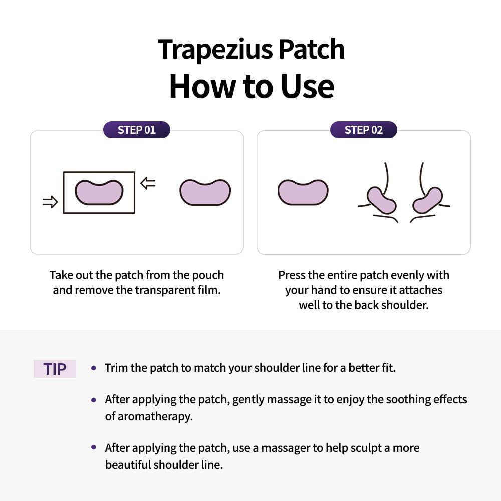 SLLIGHT Trapezius Patch | K-Beauty Neck & Shoulder Relief