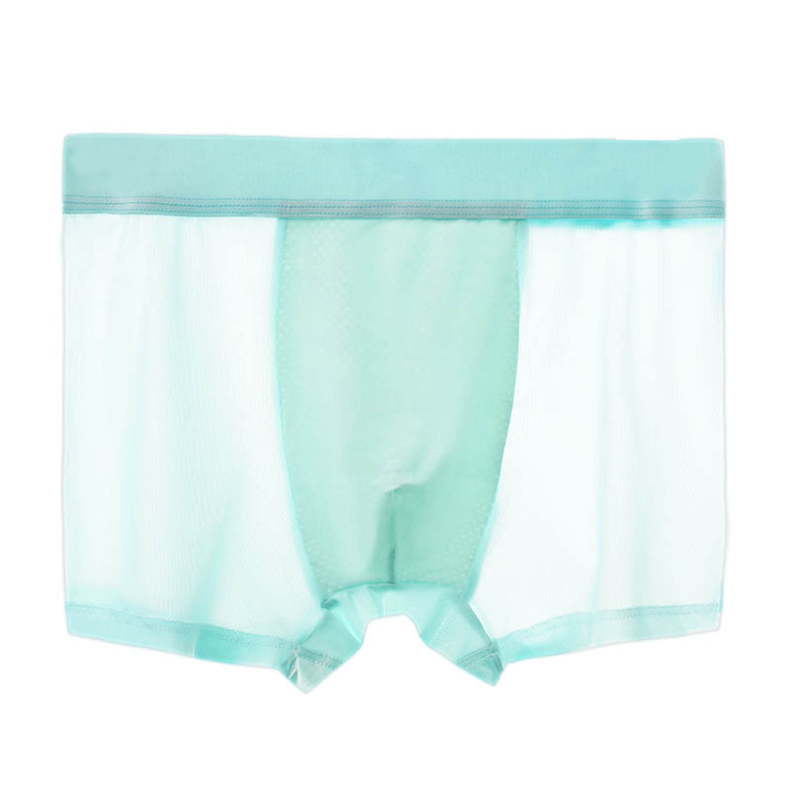 Mens Ice Silk Underwear Seamless Quick Dry Boxer Briefs Thin Breathabl - View 6