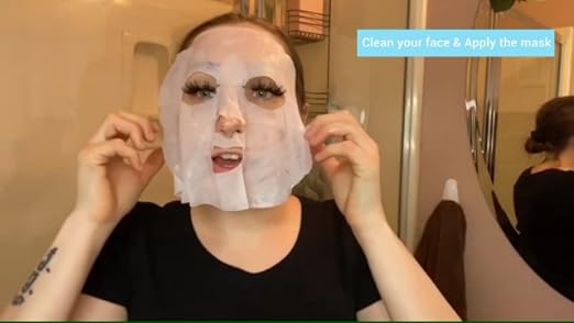 ZealSea Face Mask Skincare Facial Sheet Mask Spa Gifts for Kids G - Product Imagery