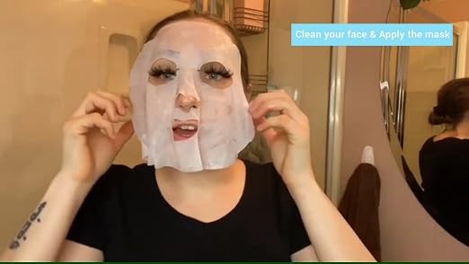 ZealSea Face Mask Skincare Facial Sheet Mask Spa Gifts for Kid... - Product Imagery