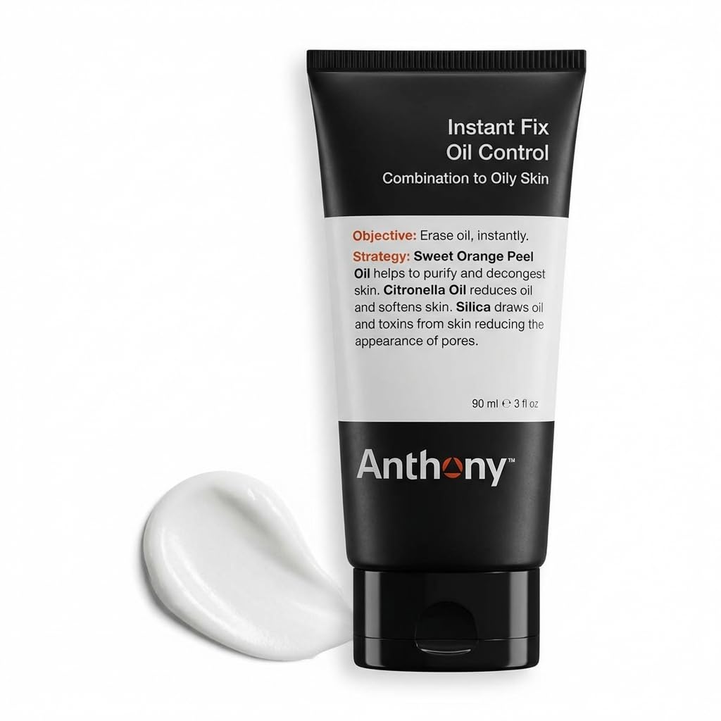 Anthony Instant Fix Oil Control for Men – Mattifying Lotion for - Product Imagery