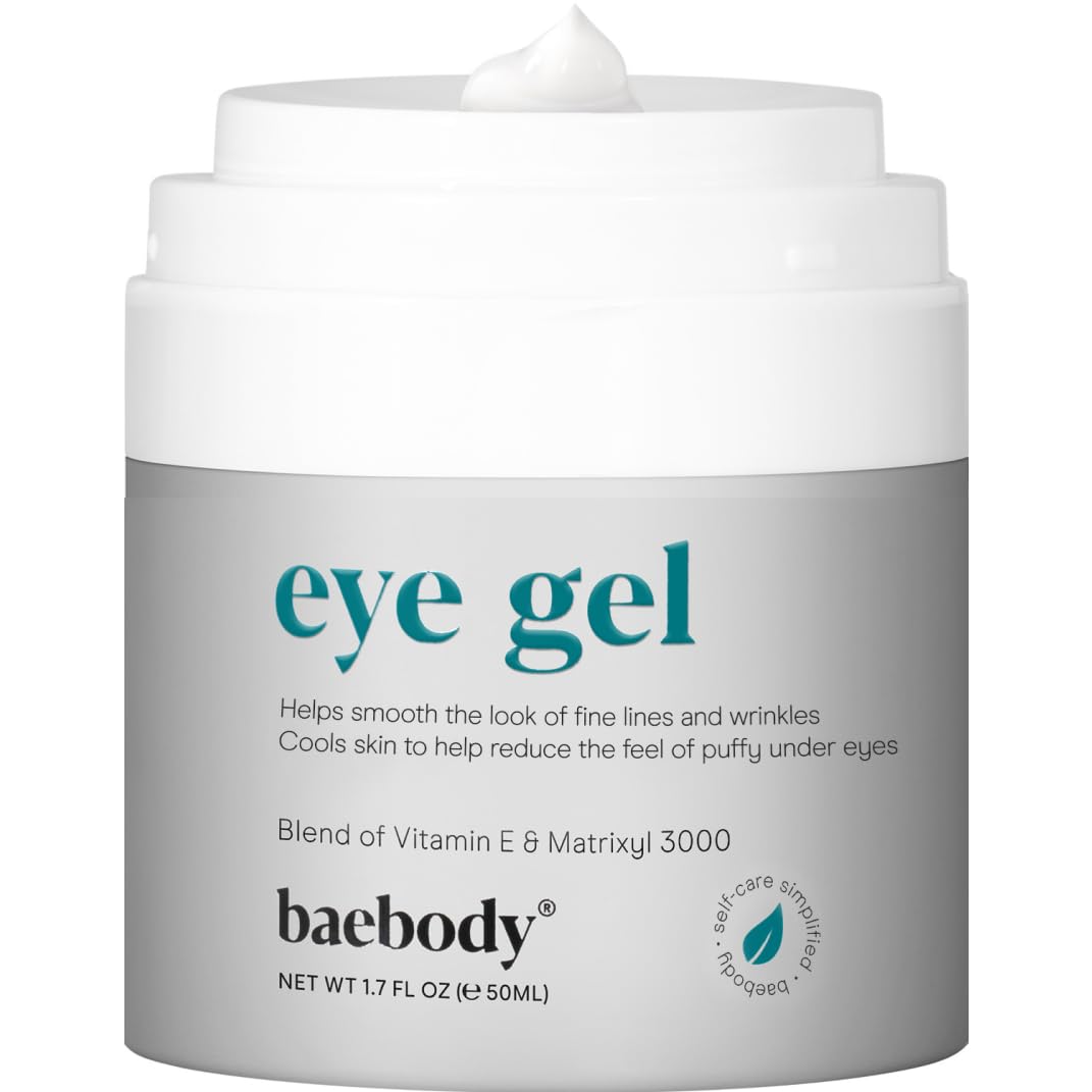 Baebody Cooling Under Eye Gel for Dark Circles and Puffiness - Baebody Official Imagery - 2