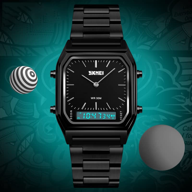 Women Men Fashion Watches Luxury Multifunction Military Analog - Product Imagery