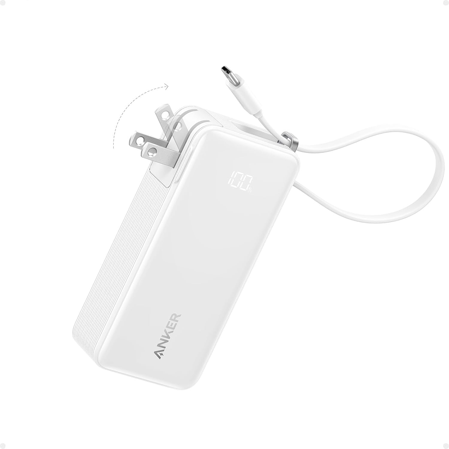 Anker Nano 3 in 1 Portable Charger 10 000mAh 30W Travel - Anker Official Imagery - 2