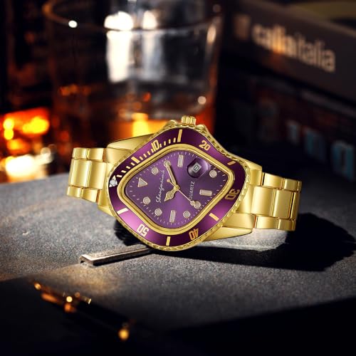 MASTOP Unique Watches for Men Waterproof Stainless Steel - Product Imagery