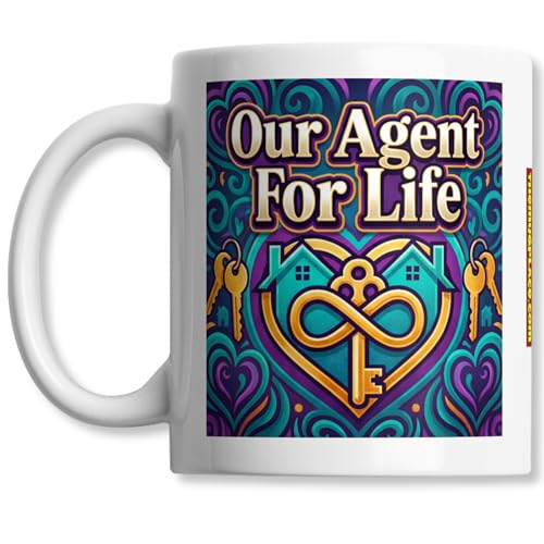 Loyal Estate Agent Coffee Mug - Our Agent For Life - Long-Term - Product Imagery