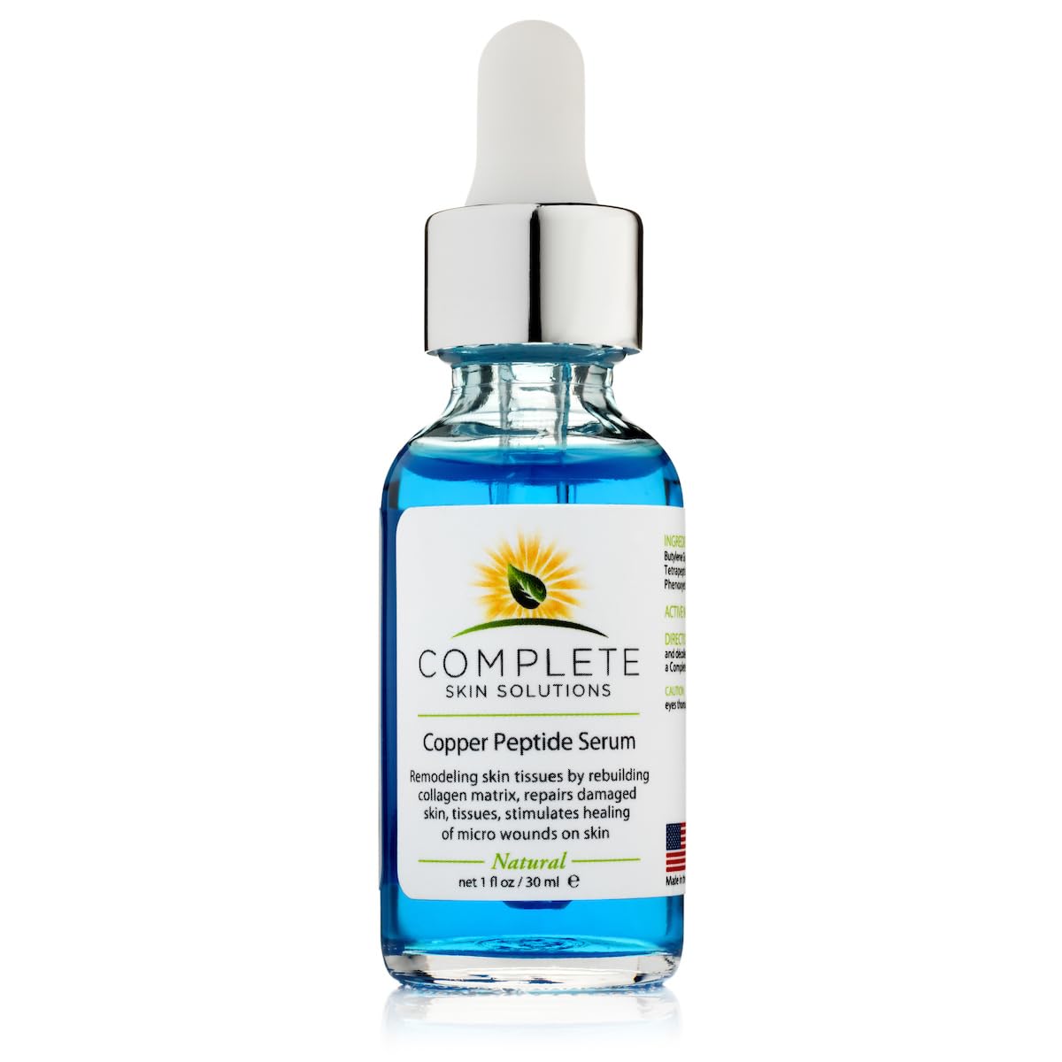 Copper Peptide Face Serum 1oz - COMPLETE SKIN SOLUTIONS Official Imagery - 2