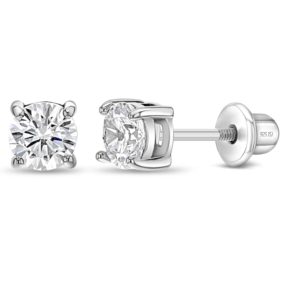 In Season Jewelry Tiny Solitaire Sterling Silver Kids - In Season Jewelry Official Imagery - 1