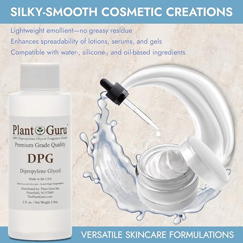 Dipropylene Glycol DPG 8 oz. - Fragrance Grade Carrier Oil - - Product Imagery