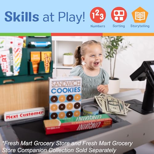 Melissa & Doug Fresh Mart Companion Set, Grocery Store Pretend - Product Imagery
