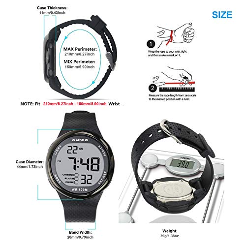 TOMORO Vogue Men's Unisex 100M Waterproof Ultra-Thin Minimalist - Product Imagery
